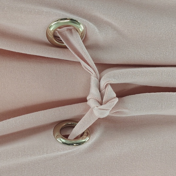 Coco Bleu Pink Long Sleeve Tie Knit Cardigan Size Medium - Picture 4 of 8